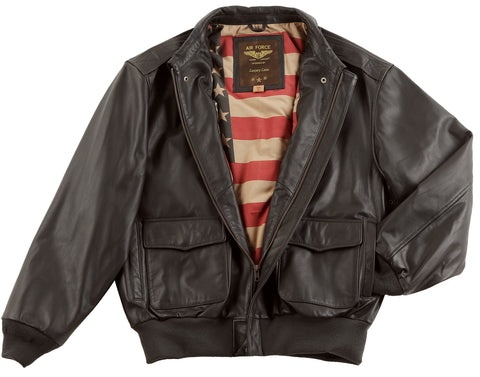 Air force landing leather jacket hotsell